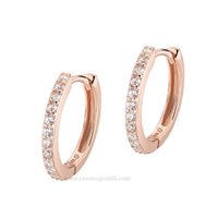 Earrings Amen Woman DIAMONDS FOREVER in Silver Zircone ECERBZ - ECERBZ